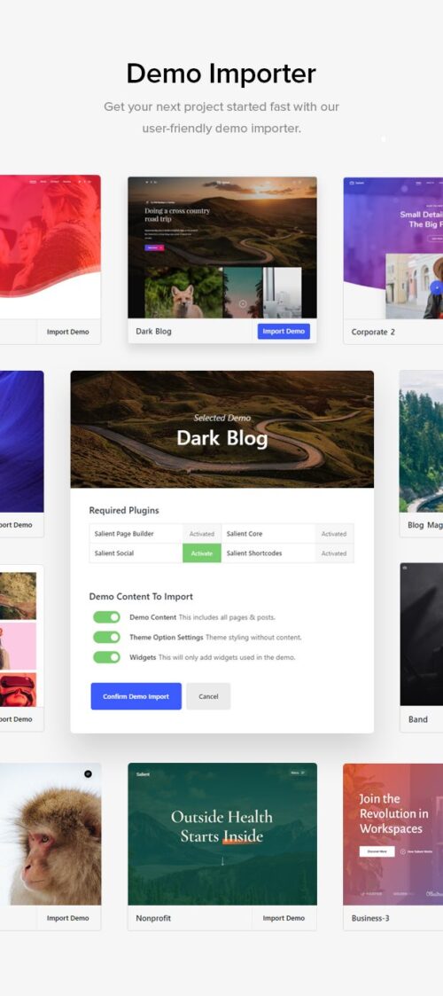 Salient | Creative Multipurpose & WooCommerce Theme v17.4.1