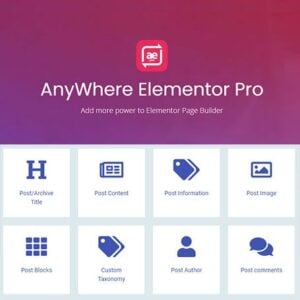 tải AnyWhere Elementor Pro