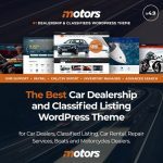 Motors – Car Dealer, Rental & Classifieds WordPress theme