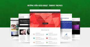 Hướng dẫn kích hoạt Thrive Themes