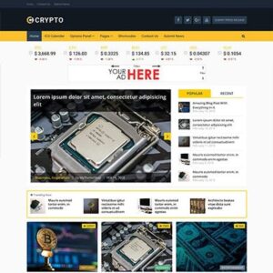 tải MyThemeShop Crypto Bitcoin & Cryptocurrency WordPress Theme