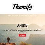 Themify – Landing Premium WordPress Theme