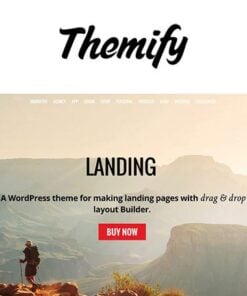 Themify - Landing Premium WordPress Theme