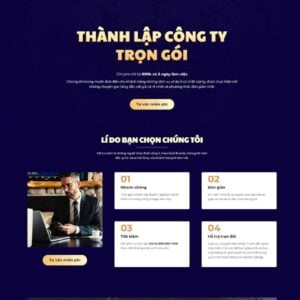 mua Theme WordPress Landing Page Dịch Vụ Thành Lập Công Ty