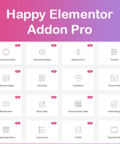 mua Happy Elementor Addon Pro