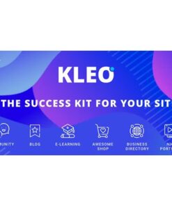 mua KLEO - Pro Community Focused, Multi-Purpose BuddyPress Theme