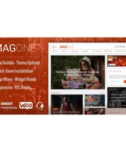 mua MagOne -­ Responsive Magazine & News WordPress Theme