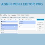 Admin Menu Editor Pro + Addons