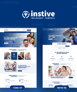 mua Instive - Insurance WordPress Theme