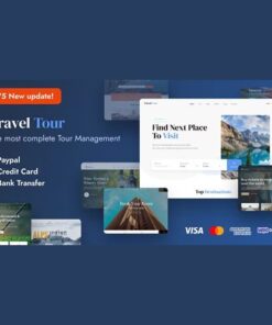 mua TravelTour - Travel & Tour Booking WordPress