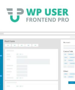 mua WP User Frontend Pro