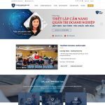 Theme WordPress đào tạo doanh nhân 02