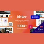 Kicker – Multipurpose Blog Magazine WordPress Theme + Gutenberg