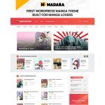 Madara – Responsive and modern WordPress theme for manga sites