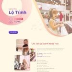 Theme WordPress landing page khóa học đàn Piano