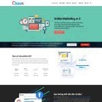 Theme WordPress công ty thiết kế web, marketing online