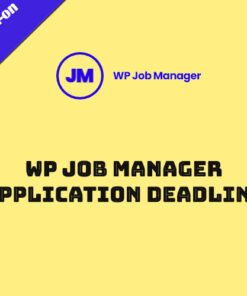mua WP Job Manager Application Deadline Add-on
