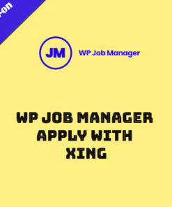 mua WP Job Manager Apply With Xing Add-on