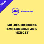 WP Job Manager Embeddable Job Widget Add-on