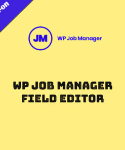 mua WP Job Manager Field Editor Add-on