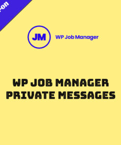 mua WP Job Manager Private Messages Add-on