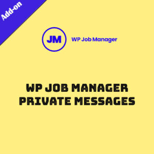 mua WP Job Manager Private Messages Add-on