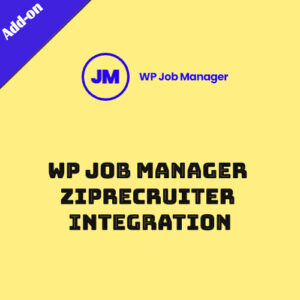 mua WP Job Manager ZipRecruiter Integration Add-on