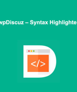 tải wpDiscuz – Syntax Highlighter