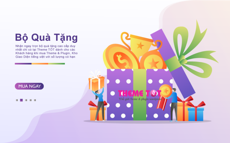 Trọn bộ quà tặng theme plugin