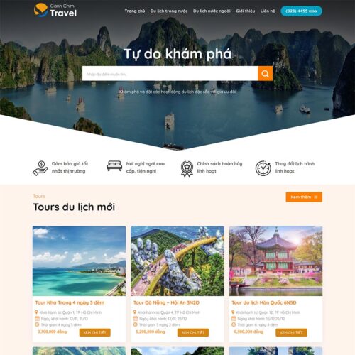 Theme WordPress du lịch 23