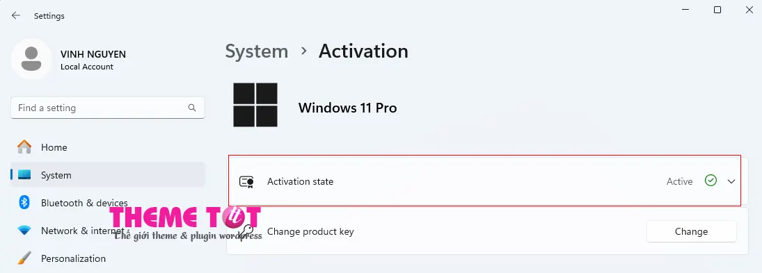 active Win 11 Pro key