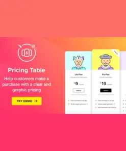 mua Pricing Table — WordPress Pricing Table Plugin