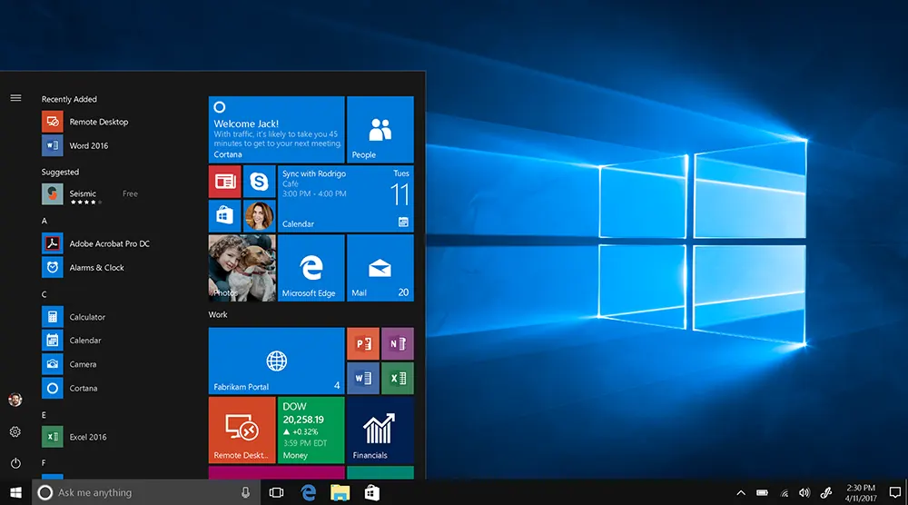 chức năng windows 10 home