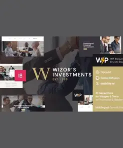 mua Wizor's | Investments & Business WordPress Theme