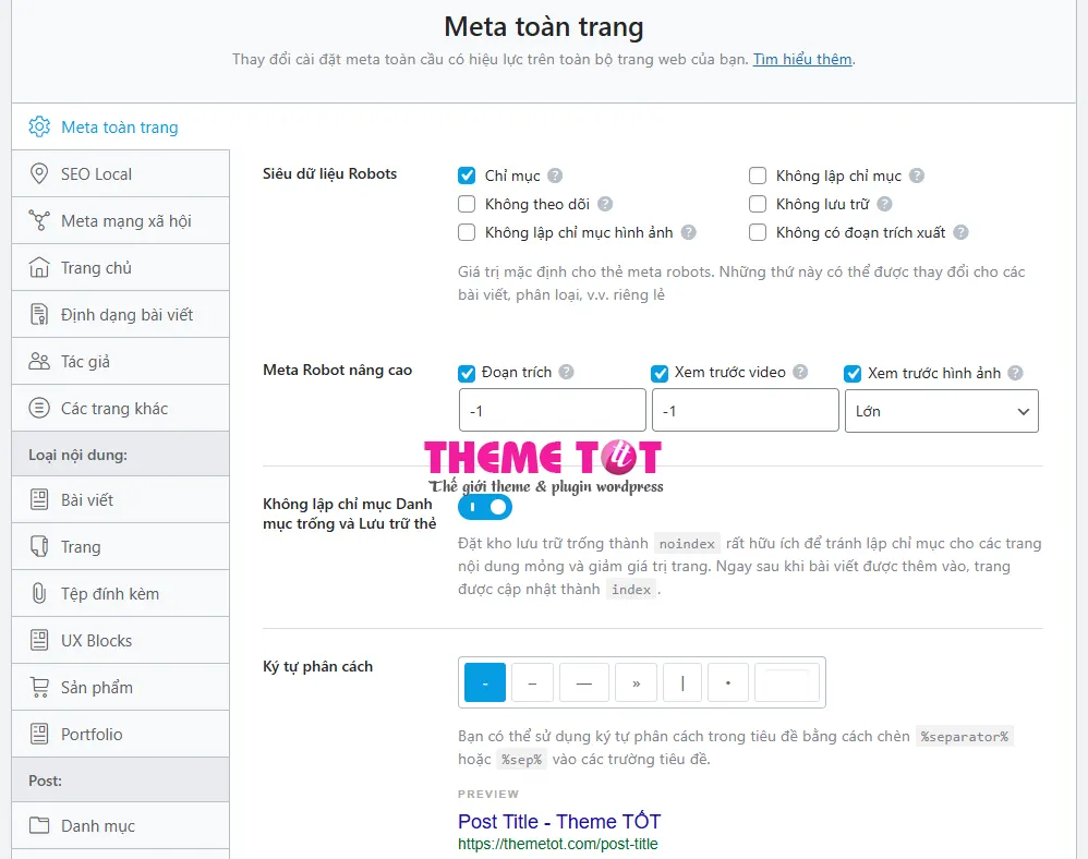 Phân tích khả năng đọc tiêu đề Rank Math