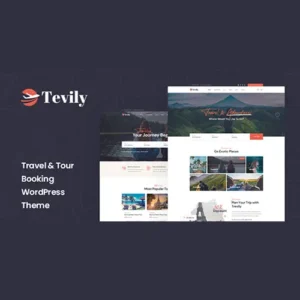 mua Tevily - Travel & Tour Booking WordPress Theme