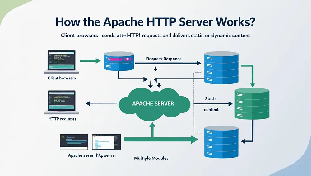 Cách máy chủ web Apache hoạt động