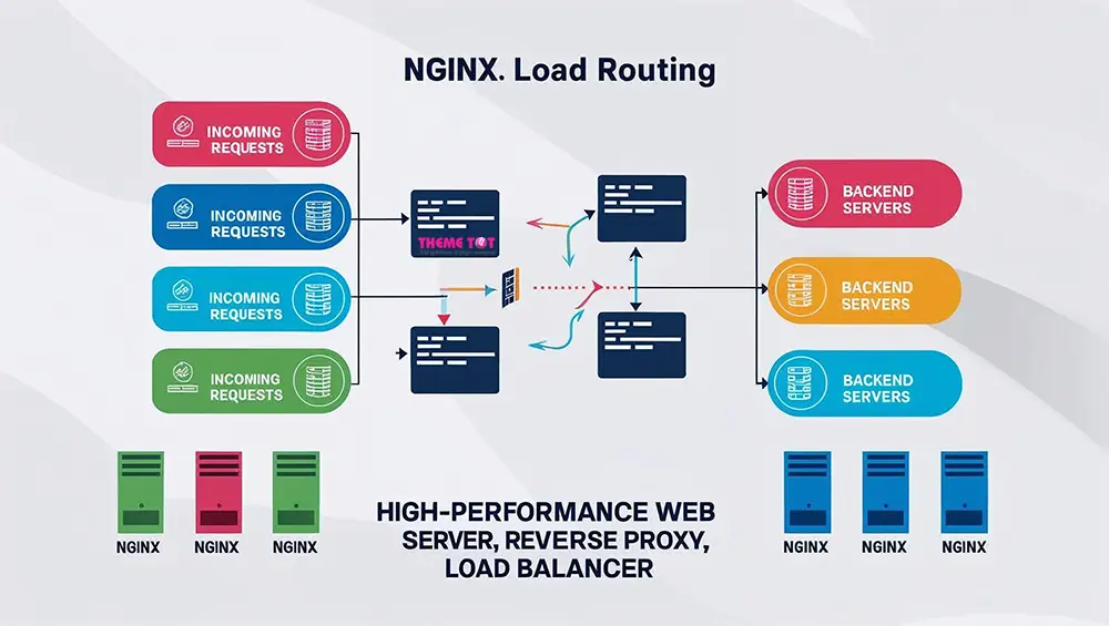 NGINX hoạt động phân luồng