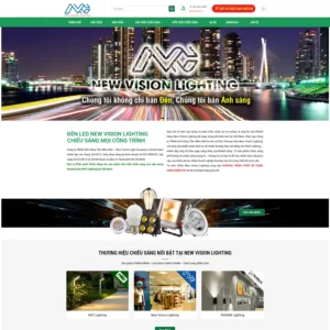 Theme WordPress Bán Đèn LED Chiếu Sáng