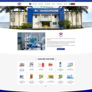 Theme WordPress Dược phẩm