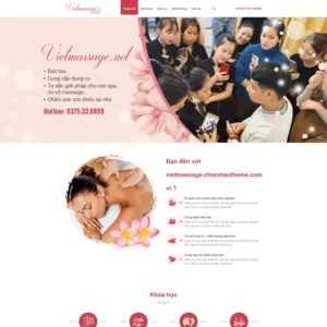 Theme WordPress Spa và Chăm sóc Sắc đẹp