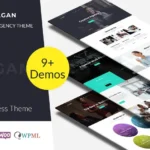 Aagan – Agency, Startup WordPress Theme