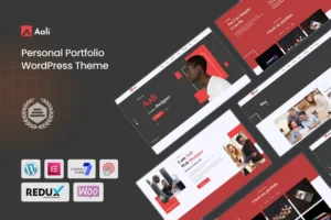 Mua Aali - Personal Portfolio WordPress Theme giá rẻ