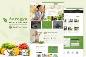 Mua Aarogya | Nutrition, Weight Loss WordPress Theme giá rẻ