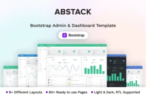 Mua Abstack - Admin & Dashboard Template giá rẻ