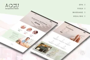 Mua Accu - Acupuncture, Massage WordPress Theme giá rẻ
