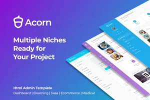 Mua Acorn - Bootstrap 5 Html Laravel .Net Admin Templa giá rẻ
