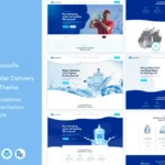 Acuasafe – Drinking Water Delivery WordPress Theme