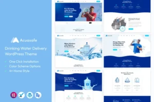 Mua Acuasafe - Drinking Water Delivery WordPress Theme giá rẻ