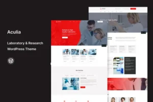 Mua Aculia | Laboratory & Research WordPress Theme giá rẻ